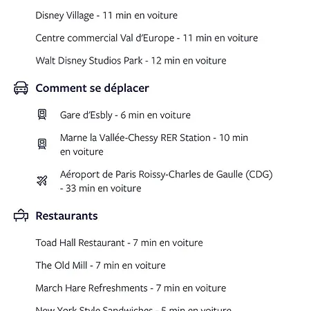 度假居 Maison Disneyland Paris Chalifert